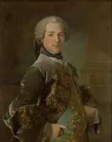 Louis Tocqué, Portrait of Isaac van Rijneveld