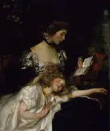 James Jebusa Shannon, Mother and Child (Lady Shannon and Kitty)
