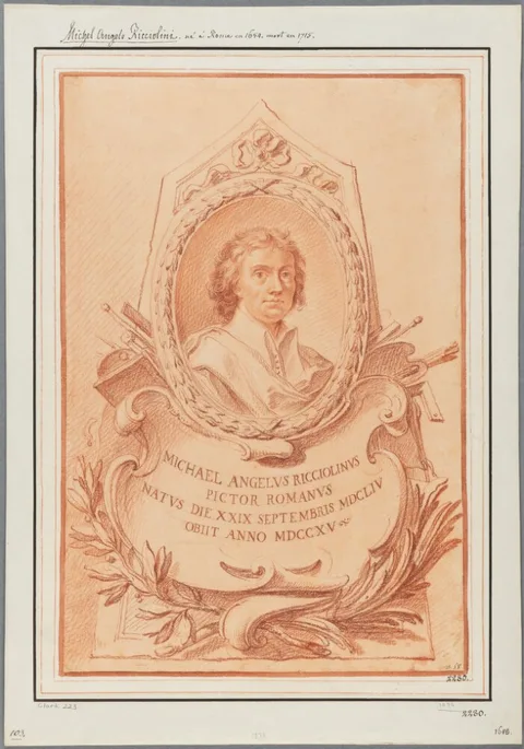 Niccola Ricciolini, Portrait of Michelangelo Ricciolini