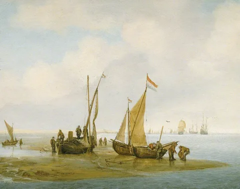 Julius Porcellis, Mussel Fishing