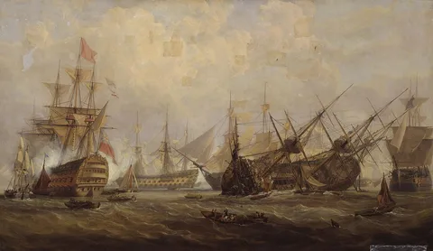 John Christian Schetky, Loss of the ‘Royal George’