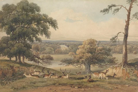 George Shepherd, A Distant View of Ampthill Park