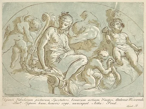 Arthur Pond, Venus Surrounded by Putti