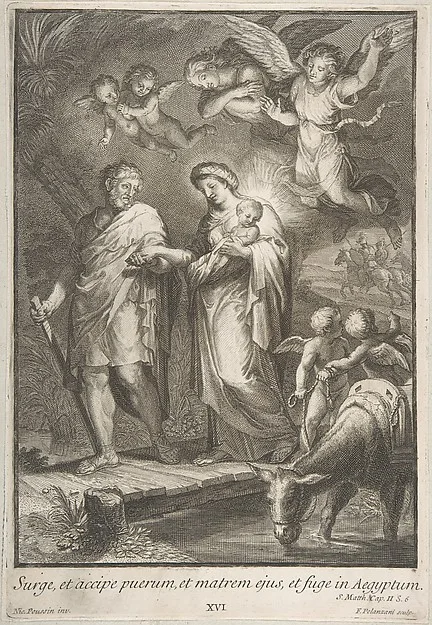 Felice Polanzani, The Flight into Egypt