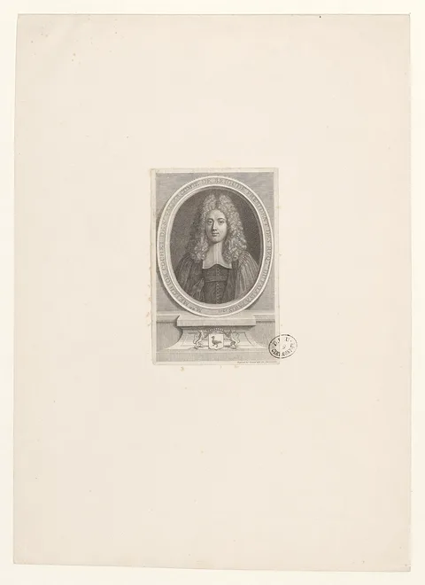Charles-Louis Simonneau, Mre Melchior Cochet de St Valier Comte de Brioude Président des Reqtes du Palais à Paris BOYER 577