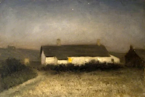 Wilfred Williams Ball, Cottage in a Rural Setting