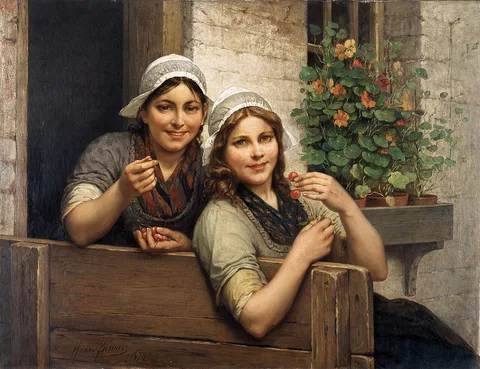 Henri Bource, Ripe Cherries