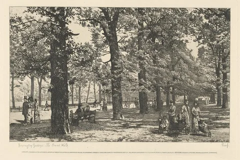 Tristram Ellis, Kensington Gardens: The Board Walk