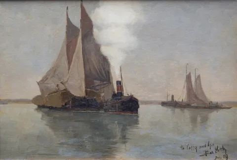 Bas Veth, Taking in a ship