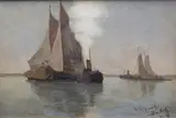 Bas Veth, Taking in a ship