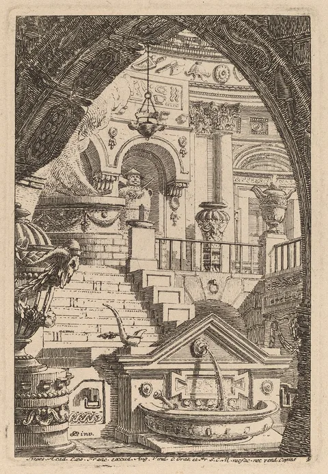 Carl Schütz, Fantasy of an Antique Temple