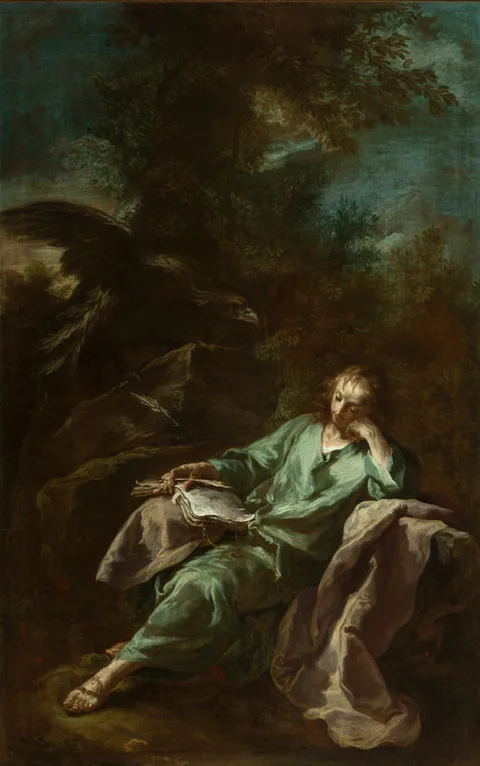 Anton Kern, John the Evangelist on Patmos