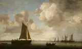 Justus de Verwer, Distant View Of The Dutch Coast
