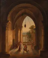 Charles-Caïus Renoux, Gabrielle de Vergy