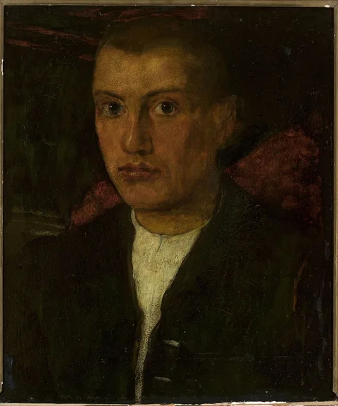 Fritz Boehle, Self-portrait
