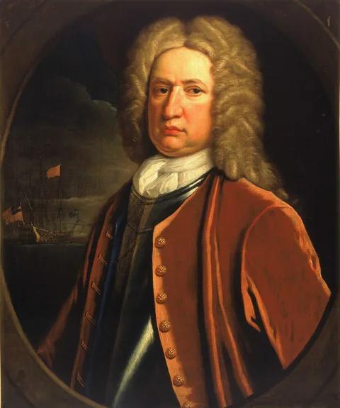 Thomas Gibson, Admiral Sir Charles Wager, 1666-1743