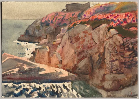 Charles Hopkinson, Cliffs, November