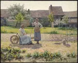 Ernest Lee Major, Resting — Montigny-sur-Loing