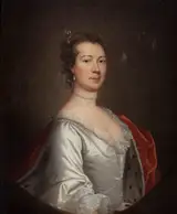 Thomas Bardwell, Elisabeth Anne Spencer (died 1771). Wife of Richard van Nassau-Zuylensteyn-Savage