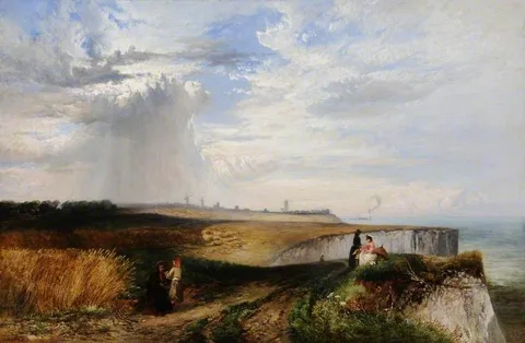 James Vivien De Fleury, Coast Scene, Margate, Kent