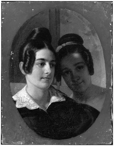 Francis Alexander, Mrs. Beale Thayer and Miss Sarah Blanchard