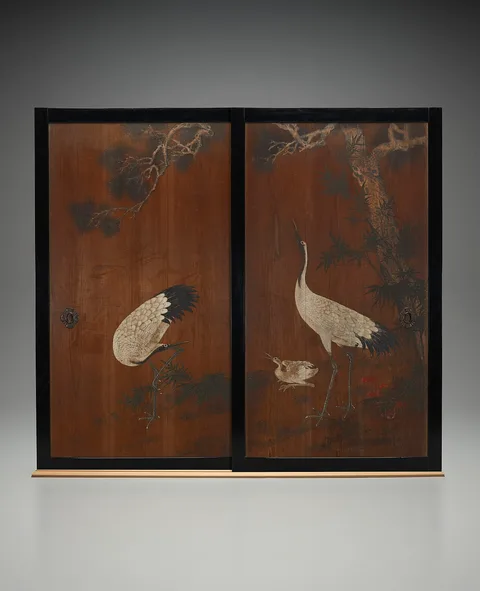 Mori Kansai, Wooden Sliding Doors (Itado)