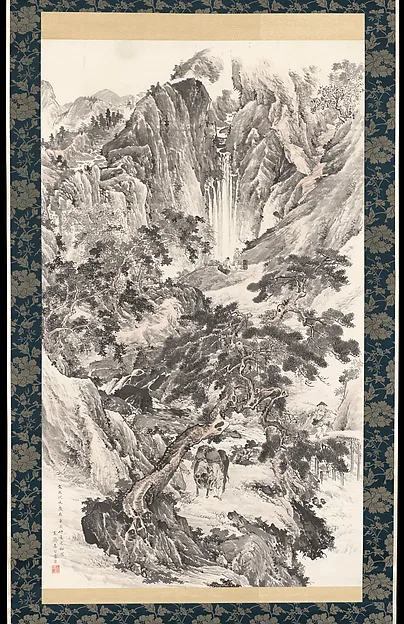 Mori Kansai, Dialogue between a Fisherman and a Woodcutter