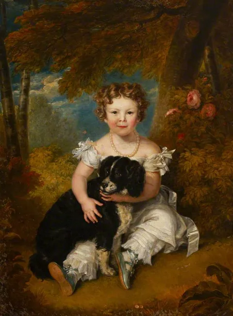 William Derby, Lady Adelaide Georgiana Fitzclarence (1821-1883) as a Child
