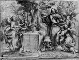 Vincenzo Spisanelli, Christ in the Desert, Attended by Angels