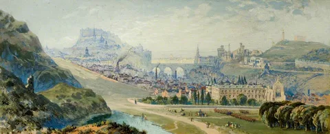 John O'Connor, Edinburgh from St Anthony's Chapel