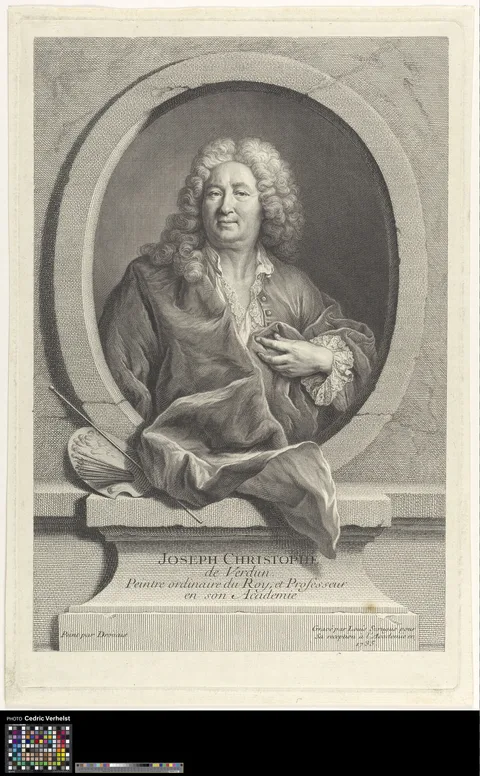 Louis Surugue, Portrait of Joseph Christophe de Verdun