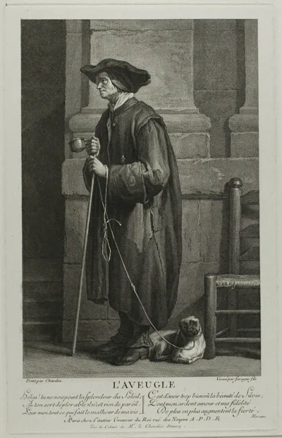 Louis Surugue, L'Aveugle (The Blind Man Begging)