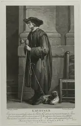 Louis Surugue, L'Aveugle (The Blind Man Begging)