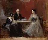 Frank Stone, Maria-Louisa Phipps (née Campbell), Samuel Rogers, Caroline Elizabeth Sarah Norton