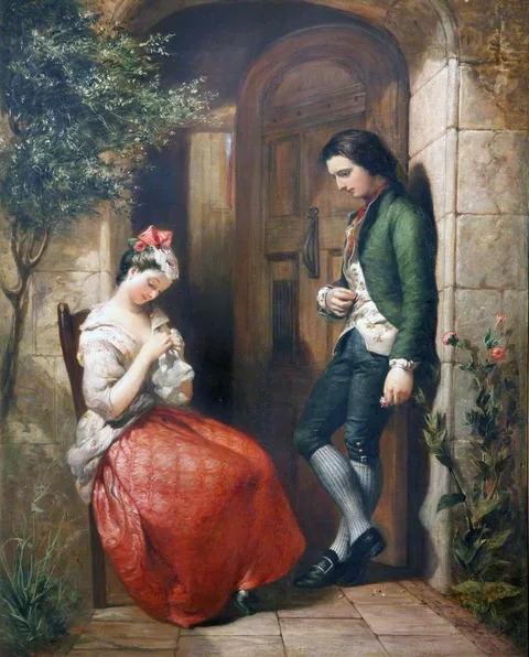 Frank Stone, The Bashful Lover and Maiden Coy