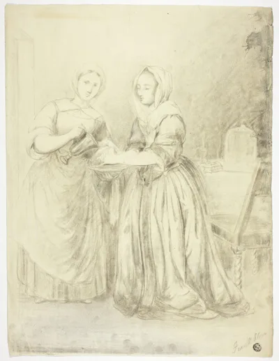 Frank Stone, Washing of Hands