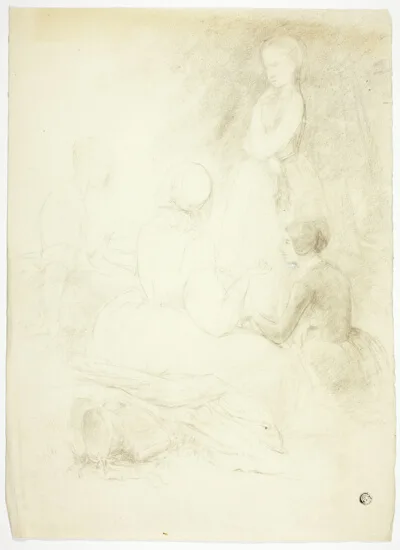 Frank Stone, Four Young Women