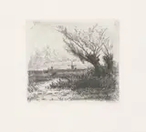 Marinus Heijl, Knotwilgen langs een sloot