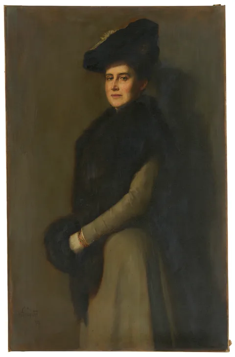 Otto Propheter, Bildnis I. K. H. der Erbgroßherzogin Hilda von Baden