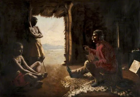 Henry John Dobson, Dr Livingstone Teaching the Natives