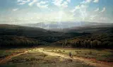 Joseph Van Luppen, Landscape at Poix-Saint-Hubert