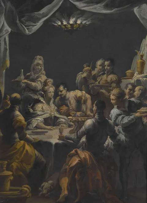 Giuseppe Varotti, The Banquet of Ahasuerus