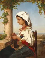 Bernhard Reinhold, Neapolitan Woman