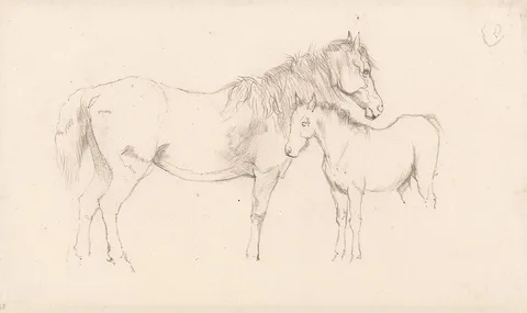 Arthur James Stark, Mare and Foal