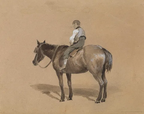 Arthur James Stark, Stable Boy on a Pony