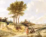 Alfred Gomersal Vickers, Figures on a Country Road