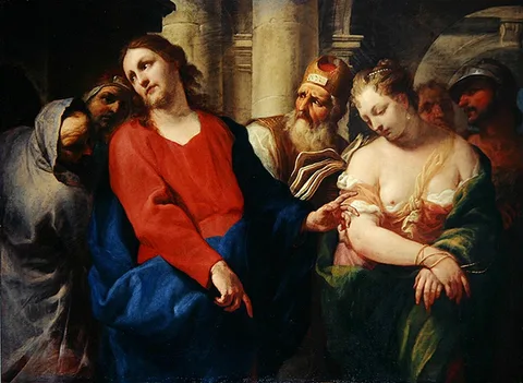 Antonio Molinari, Christ and the Woman Taken in Adultery