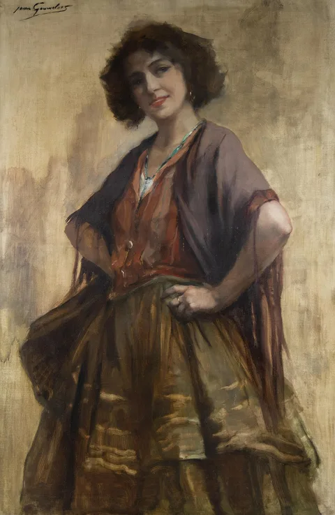 Jean Gouweloos, The pretty Spanish woman