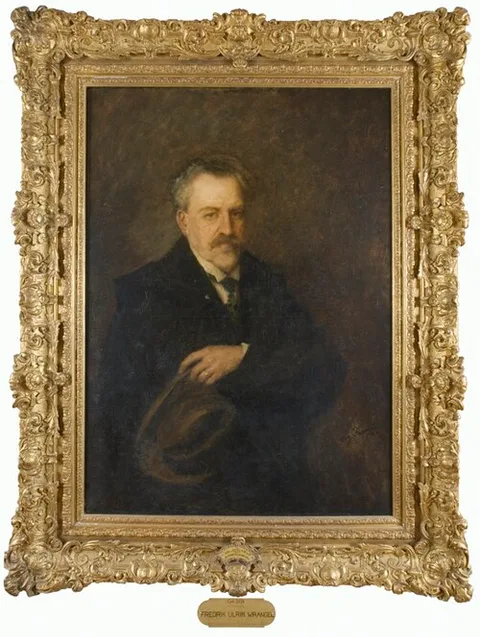 August Franzén, Fredrik Ulrik Wrangel af Sauss, 1853-1929