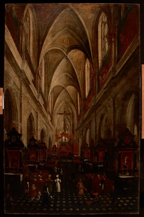 Teodor Baltazar Stachowicz, Interior of St Mary's Church in Krakow
